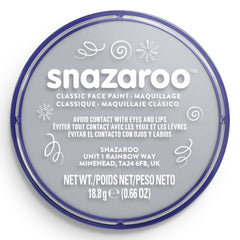 Snazaroo Light Grey 18g