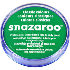 Snazaroo Bright Green 18g