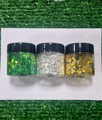 St Patricks Day Glitter Chunky