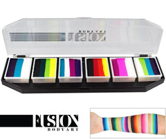 Fusion Face Painting Palette – Rainbow Burst