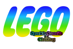 Block word Glitter Tattoo