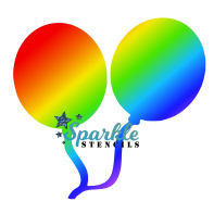 Balloons Glitter Tattoo