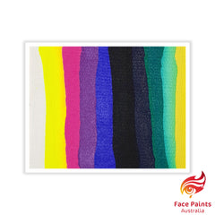 Face Paints Australia Combo Cakes 50g -Sarah Asker-Edging Cake-Fire Opal