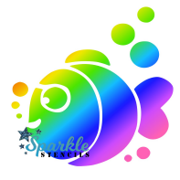 Fish Glitter Tattoo