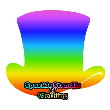 Wonderland Top Hat Glitter Tattoo