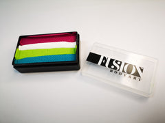 Fusion Body Art Face Painting Split Cakes – Flower Fields | 30g