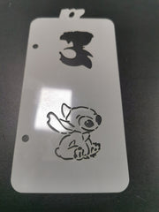 Ohana Collection. Blue dog sitting