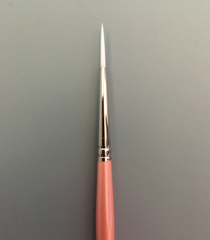 Aliyah Round 1700-4 White Taklon Brush