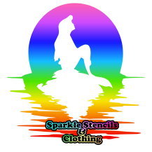 Mermaid Moon Glitter Tattoo