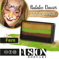 Natalee Davies Gold Range | Split Cake - Fern