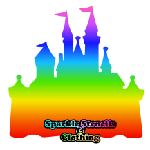 Princess Castle Glitter Tattoo