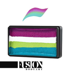 Fusion Body Art Face Painting Split Cakes – Flower Fields | 30g