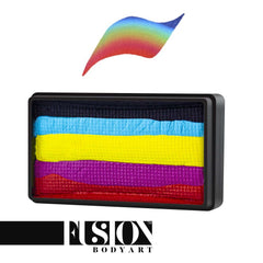 Fusion Body Art Face Painting Split Cakes – Leanne's Rainbow | 30g