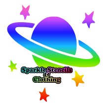 Planet Glitter Tattoo