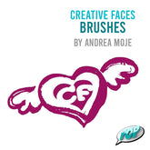 Creative Faces Brushes By Andrea Moje