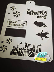 Wonka stencil