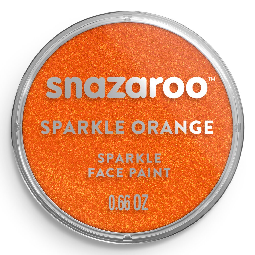 Snazaroo Sparkle Orange 18g