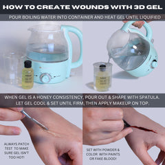 Mehron 3D Gel - Flesh