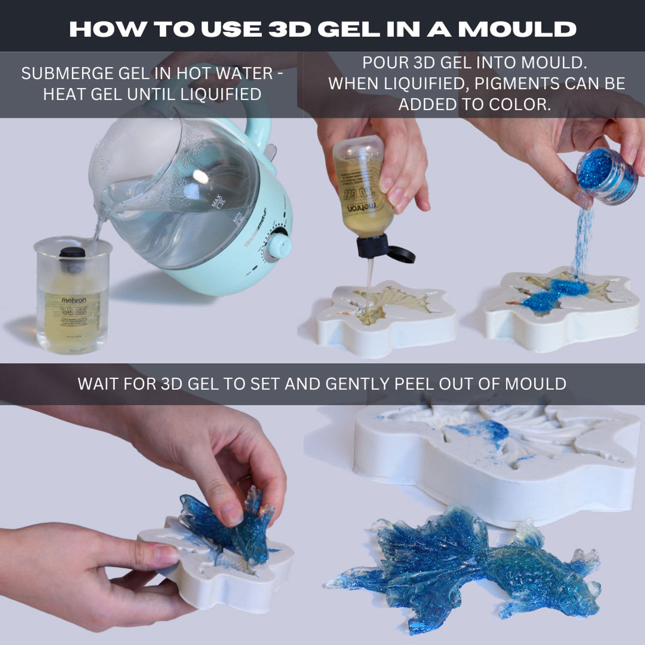 Mehron 3D Gel - Flesh