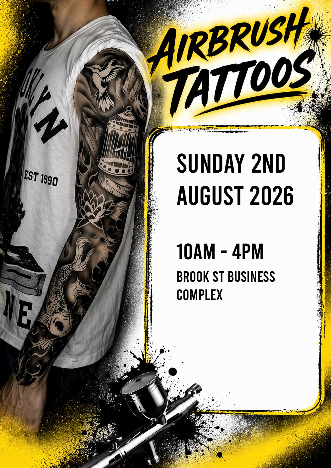Airbrush Class-Sunday 2nd August 2026