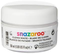 Snazaroo Clown White