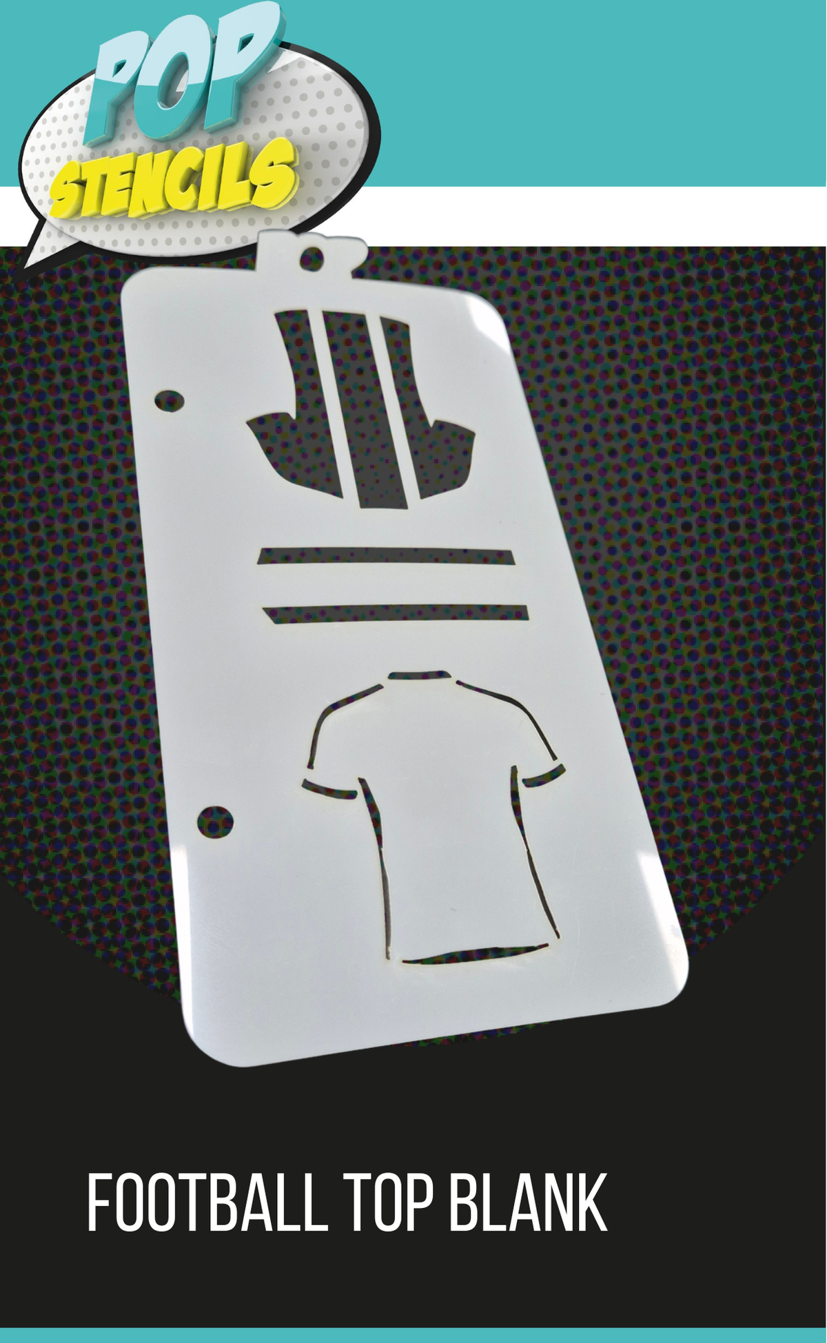 Football Top Blank & Numbers