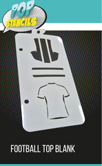 Football Top Blank & Numbers