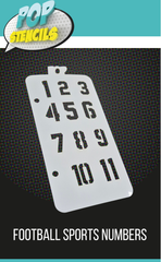 Football Top Blank & Numbers