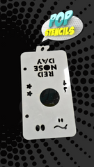 Red Nose Stencil