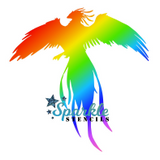 Boy Wizard Pheonix Glitter Tattoo