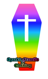 Coffin Glitter Tattoo