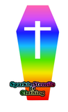 Coffin Glitter Tattoo