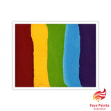 Face Paints Australia Combo Cakes 50g - Nature's Rainbow