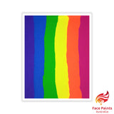 Face Paints Australia Combo Cakes 50g -Neon Rainbow
