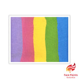 Face Paints Australia Combo Cakes 50g - Pastel Rainbow
