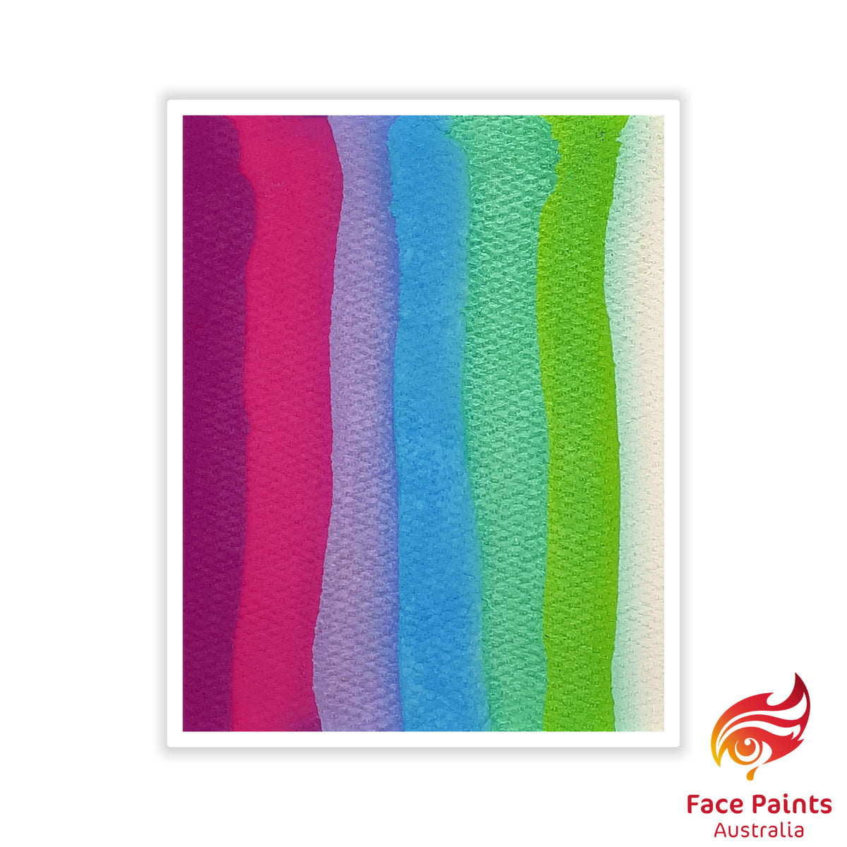 Face Paints Australia Combo Cakes 50g -Sarah Asker Wildflowers