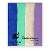 Face Paints Australia Combo Cakes 50g Kristin Olsson - Wisteria