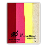 Face Paints Australia Combo Cakes 50g Kristin Olsson - Rosy Maple