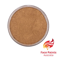 Face Paints Australia Metallix 30g Golden Bronze