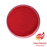 Face Paints Australia Metalic 30g Vibrant Red
