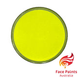 Face Paints Australia Neon UV Yellow