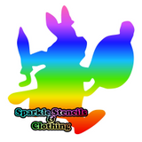 Wonderland Rabbit Glitter Tattoo
