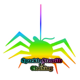 Spider Glitter Tattoo