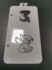 Ohana Collection. Blue dog sitting