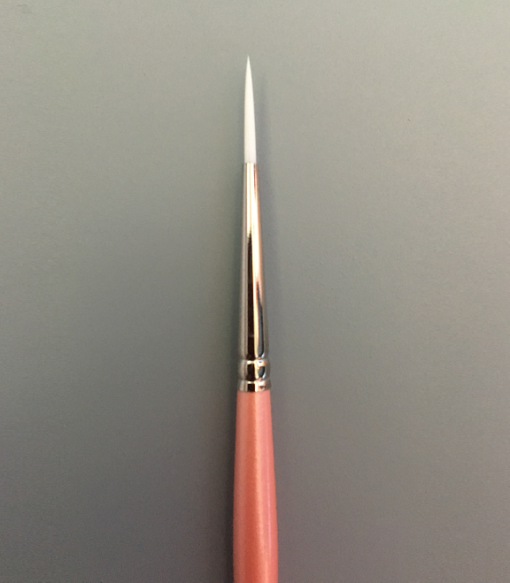 Aliyah Round 1700-2 White Taklon Brush