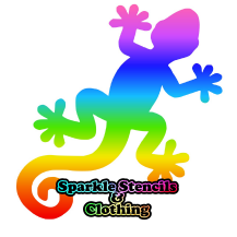 Lizard Glitter Tattoo