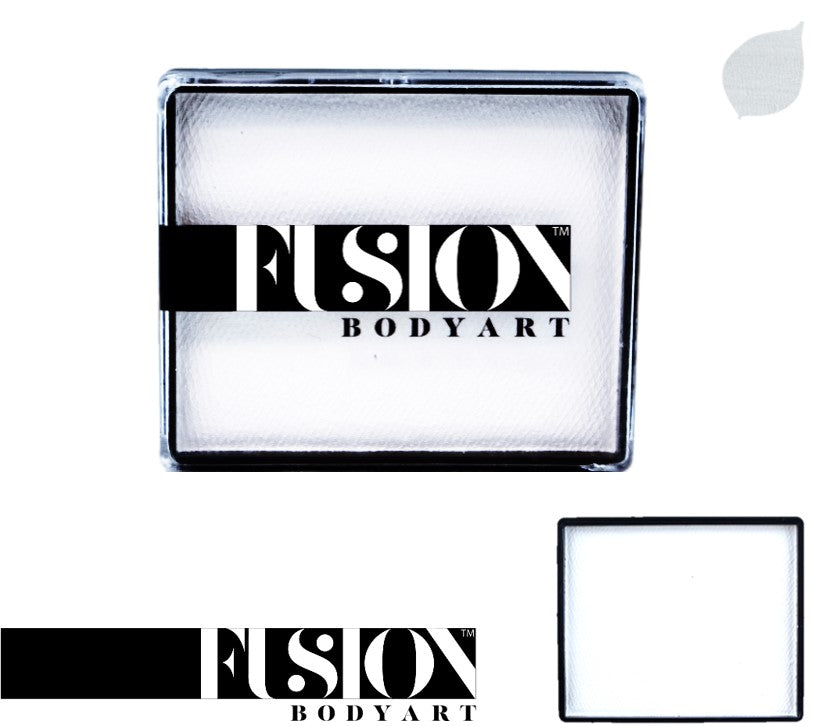 Fusion Body Art Face Paints – Prime Paraffin White 32g - Reactangle