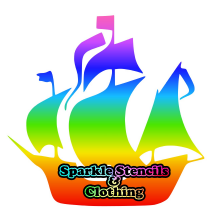 Pirate Ship Glitter Tattoo