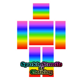 Ro- blox character Glitter Tattoo