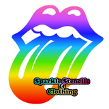 Rolling Tongue Glitter Tattoo
